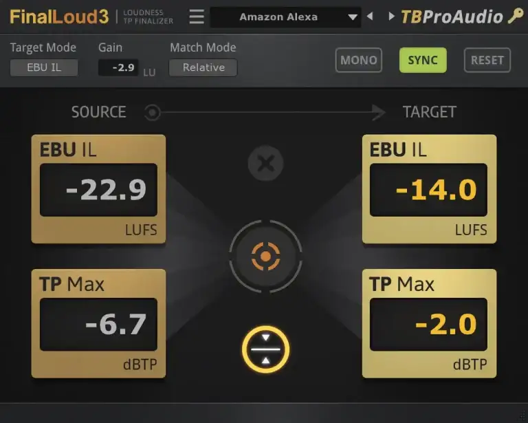 TBProAudio FinalLoud3 v3.0.16 [WiN-OSX] preview