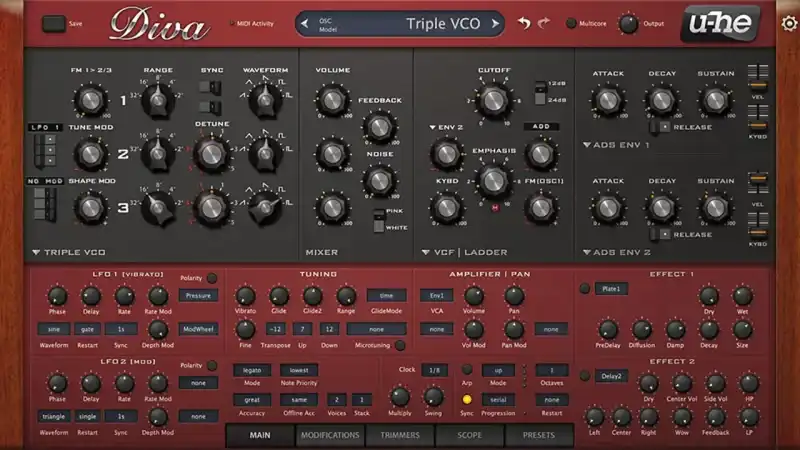 u-he Diva v1.4.7 [WiN-MAC] preview