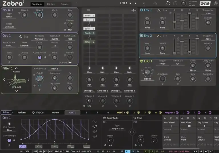 u-he Zebra 3 v3.0.2 [WiN-MAC] preview