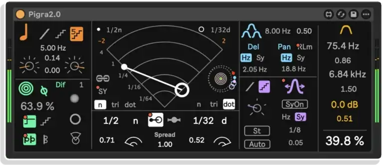Mudjaq Pigra 2.0 [Max for Live] preview