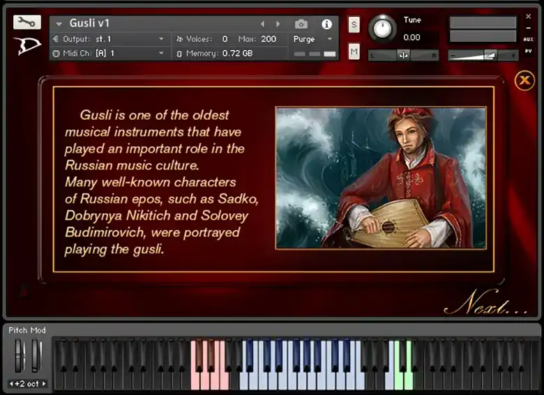 Daniel Belik Siberian Samples Gusli [KONTAKT] preview