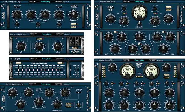 Nomad Factory Blue Tubes Equalizers Pack (Mac) preview