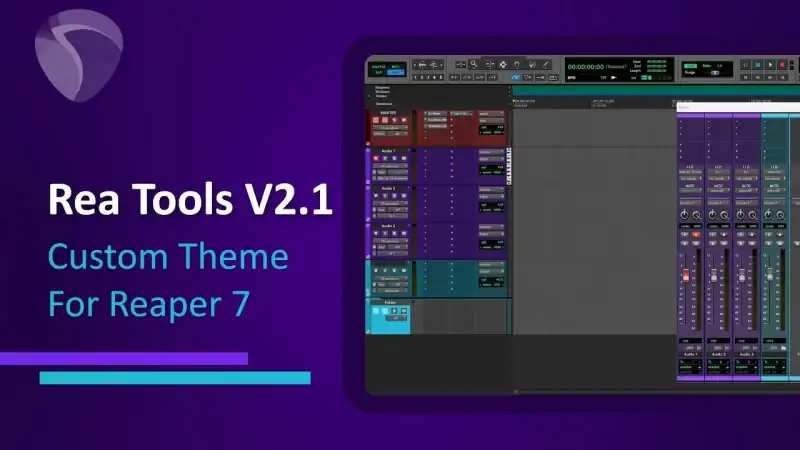 Sound Kajiya Rea Tools Ultimate V2.33 [REAPER THEME] preview