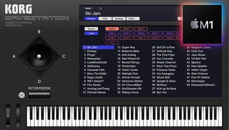 KORG WAVESTATION V2 v2.2.0 [OSX] preview