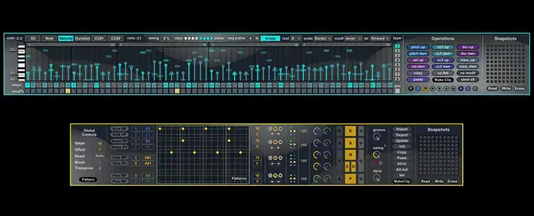 Fabrizio Poce J74 StepSequencer64 & J74 Patdrummer [Max for Live] preview