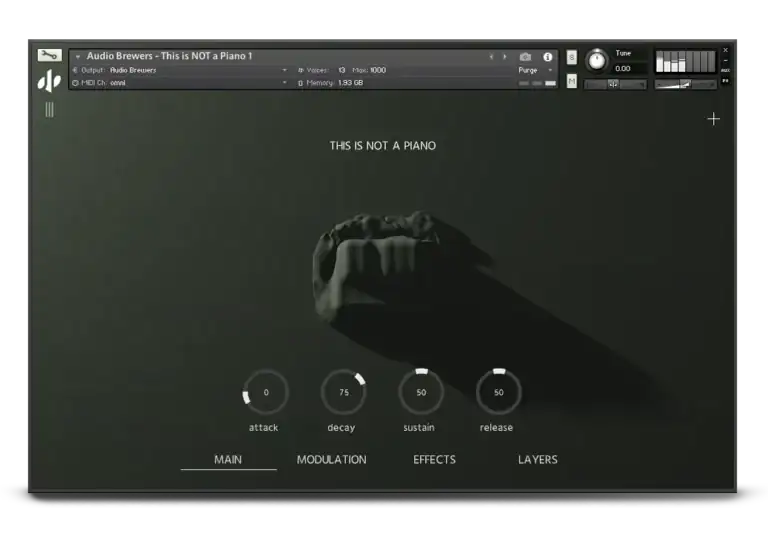 Audio Brewers This is NOT a Piano (Stereo) [KONTAKT] preview