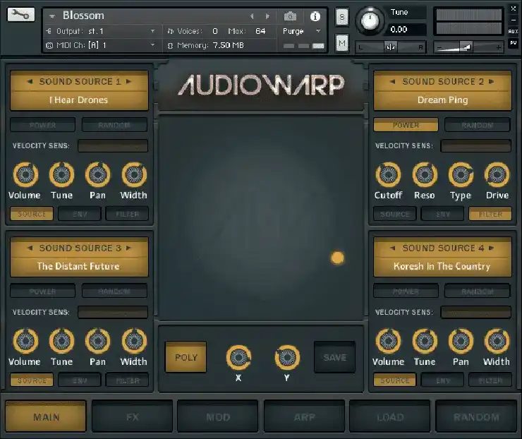 Audiowarp Blossom [KONTAKT] preview