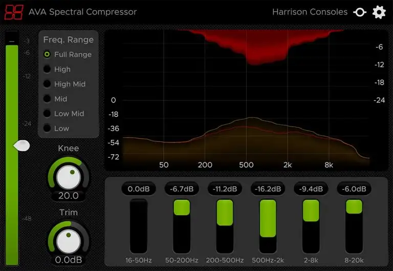 Harrison Consoles AVA Spectral Compressor v1.1.0 [WiN] preview