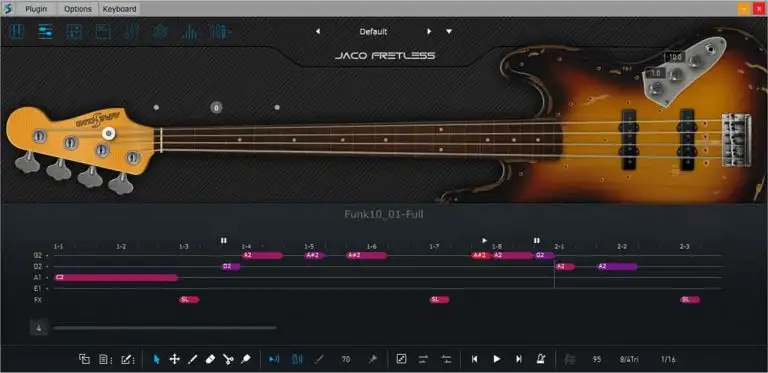 Ample Sound Ample Bass Jaco Fretless v3.2.0 [WiN-OSX] preview
