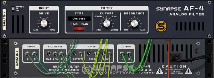 Reason RE Synapse AF-4 Analog Filter [WiN] preview