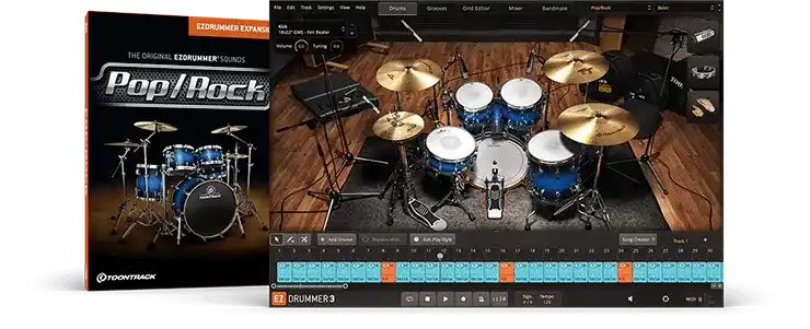 Toontrack Pop/Rock EZX [WiN-OSX] preview