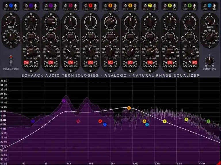 Schaack Audio Technologies AnalogQ v1.1.2 [WiN] preview
