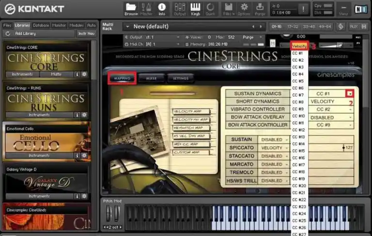 Cinesamples CineStrings RUNS (KONTAKT) preview