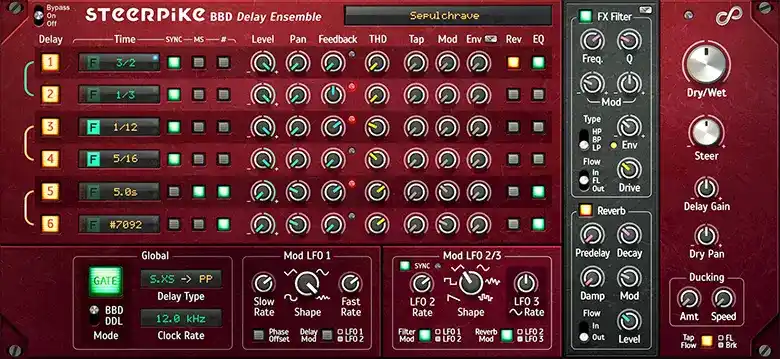 Reason RE Steerpike BBD Delay Ensemble [WiN] preview