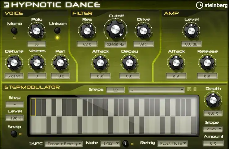 Steinberg Hypnotic Dance [WiN] preview