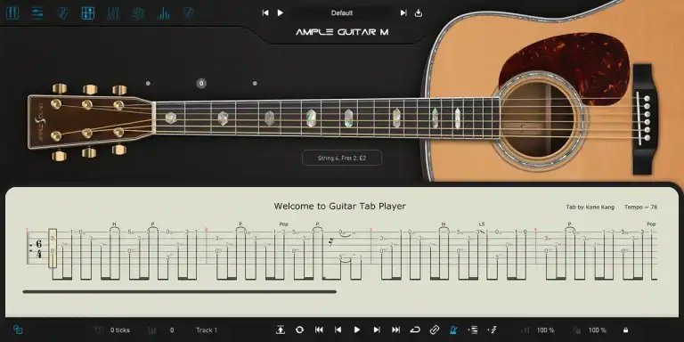 Ample Sound Ample Guitar M v4.1 [WiN-MAC] preview
