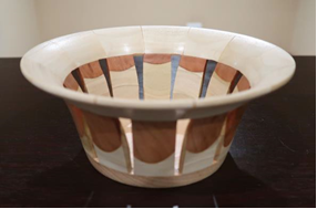 Cherry  Poplar Bowl - Chris Campbel