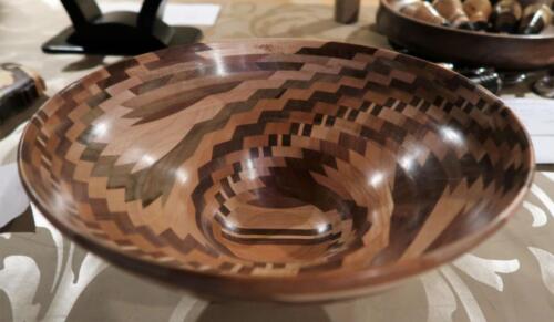 Dennis Smith Walnut Cherry Poplar Maple Dizzy Bowl