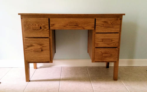 Oak Desk - Don Schmid