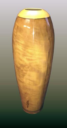 Dick Hoffmann-Tiger Maple 18in x 4in wirh one16th in. wall thickness