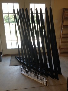 10 Folding Easels for TV Art Guild 2015    