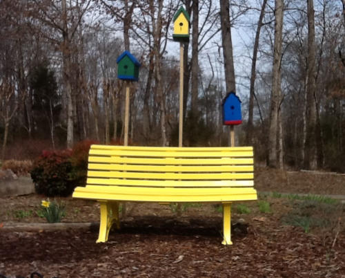 Birdhouse Bench 2016    